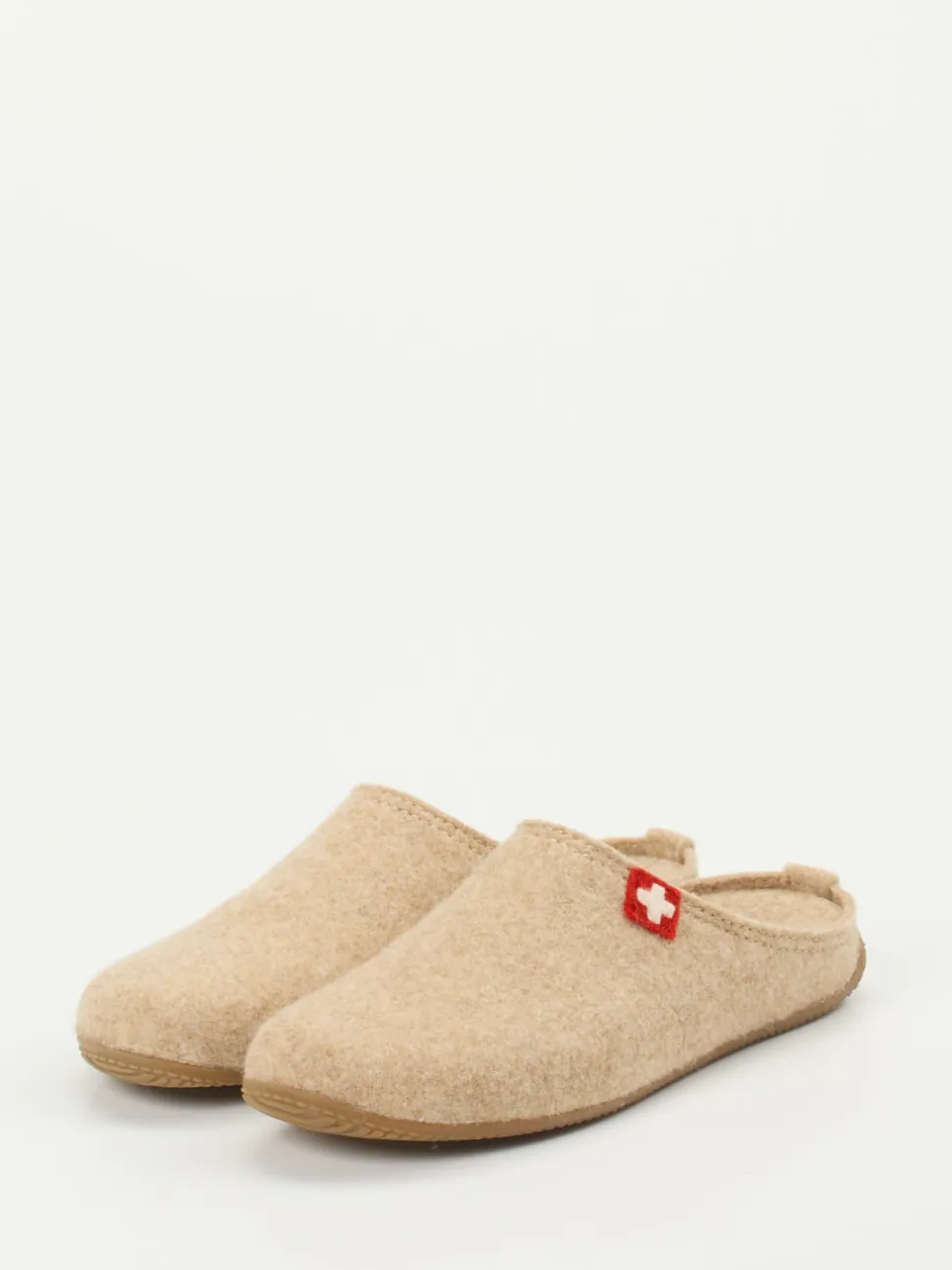 Living Kitzbühel – Filzpantoffel aus Wolle beige