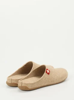 Living Kitzbühel – Filzpantoffel aus Wolle beige