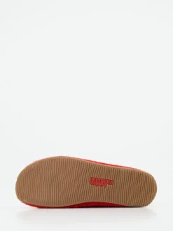 Living Kitzbühel – Hüttenschuhe aus Wollfilz Rot