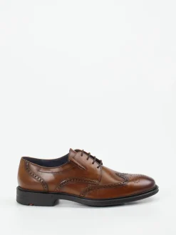 Lloyd – Brogue-Schnürschuh aus Kalbleder Cognac