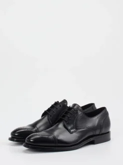 Lloyd – Captoe Derbys aus Kalbleder schwarz
