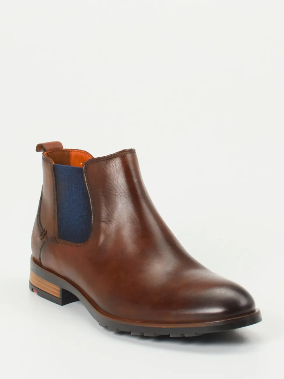 Lloyd – Chelsea Boots aus Kalbleder mittelbraun
