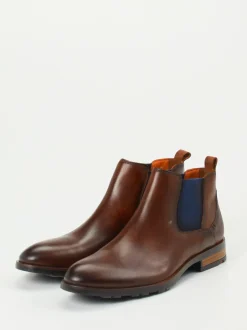 Lloyd – Chelsea Boots aus Kalbleder mittelbraun