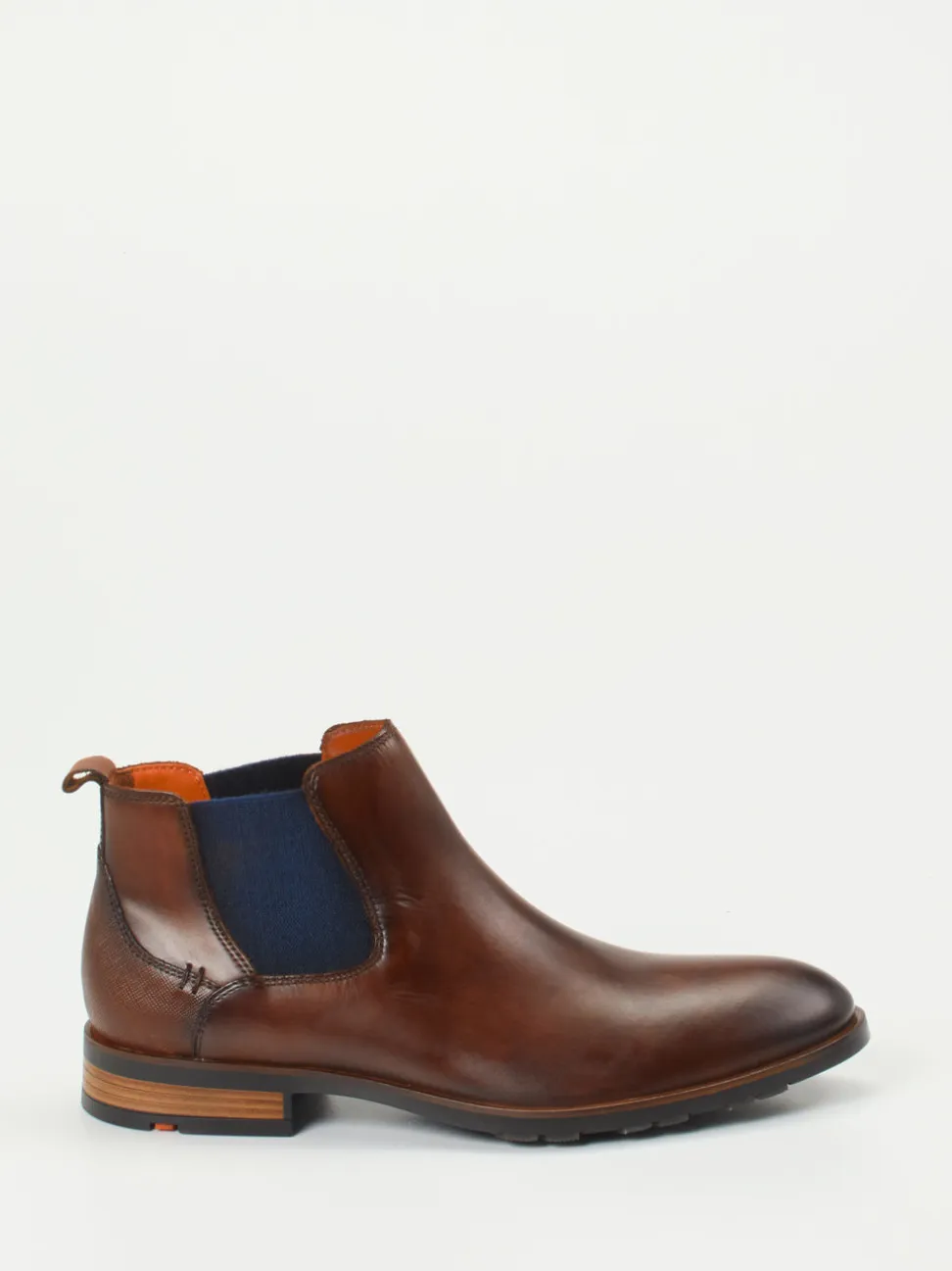 Lloyd – Chelsea Boots aus Kalbleder mittelbraun
