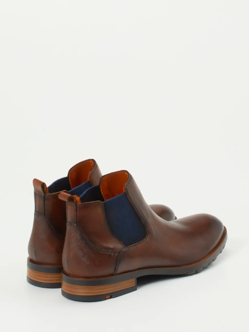 Lloyd – Chelsea Boots aus Kalbleder mittelbraun