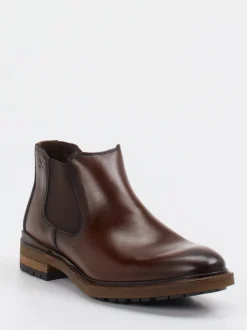 Lloyd – Chelsea Boots aus Kalbleder Dunkelbraun