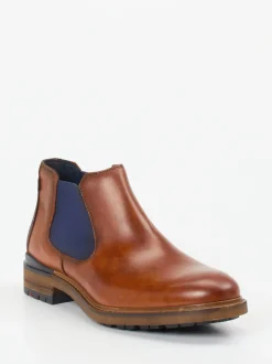 Lloyd – Chelsea Boots aus Kalbleder cognacbraun