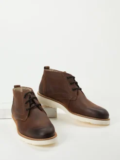 Lloyd – Chukka Boots aus Fettleder braun