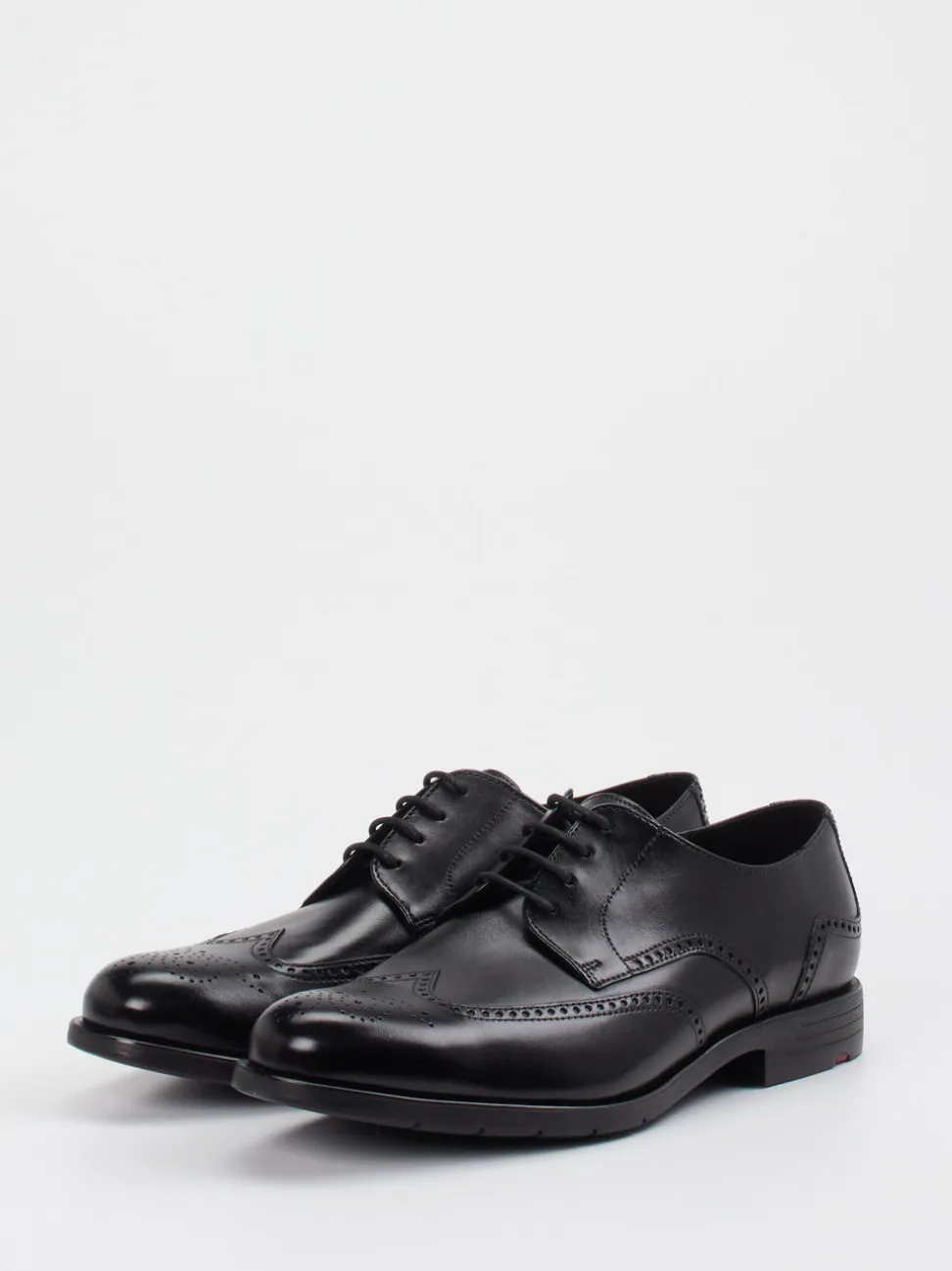 Lloyd – Derby Brogues aus Kalbleder schwarz