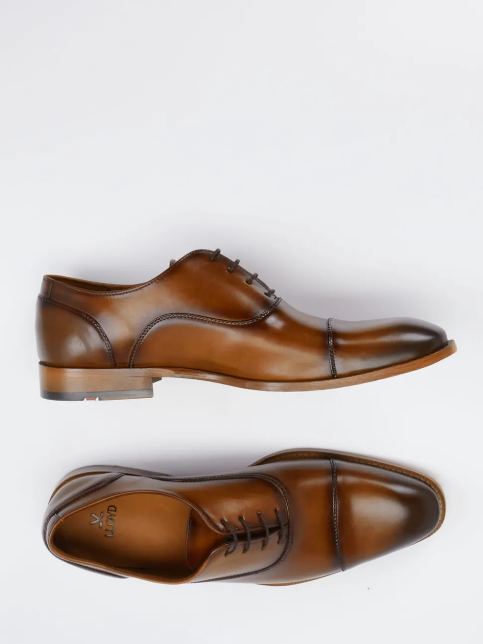 Lloyd – Derby-Schnürschuh aus Kalbleder braun