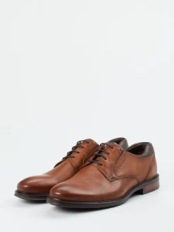 Lloyd – Derby-Schnürschuh aus Kalbleder cognacfarben