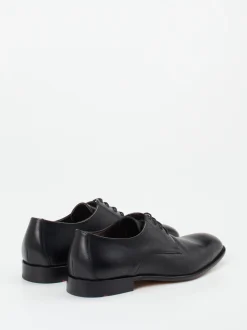 Lloyd – Derby-Schnürschuh aus geprägtem Leder schwarz