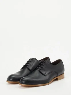 Lloyd – Derby-Schnürschuh aus geprägtem Leder schwarz