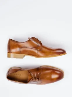 Lloyd – Derby-Schnürschuh aus Kalbleder cognacbraun