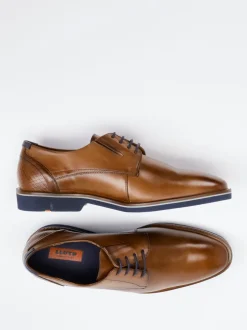 Lloyd – Derbyschuh aus Kalbleder Cognacbraun