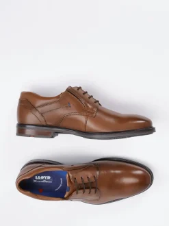 Lloyd – Derby-Schuhe aus Kalbleder in Braun
