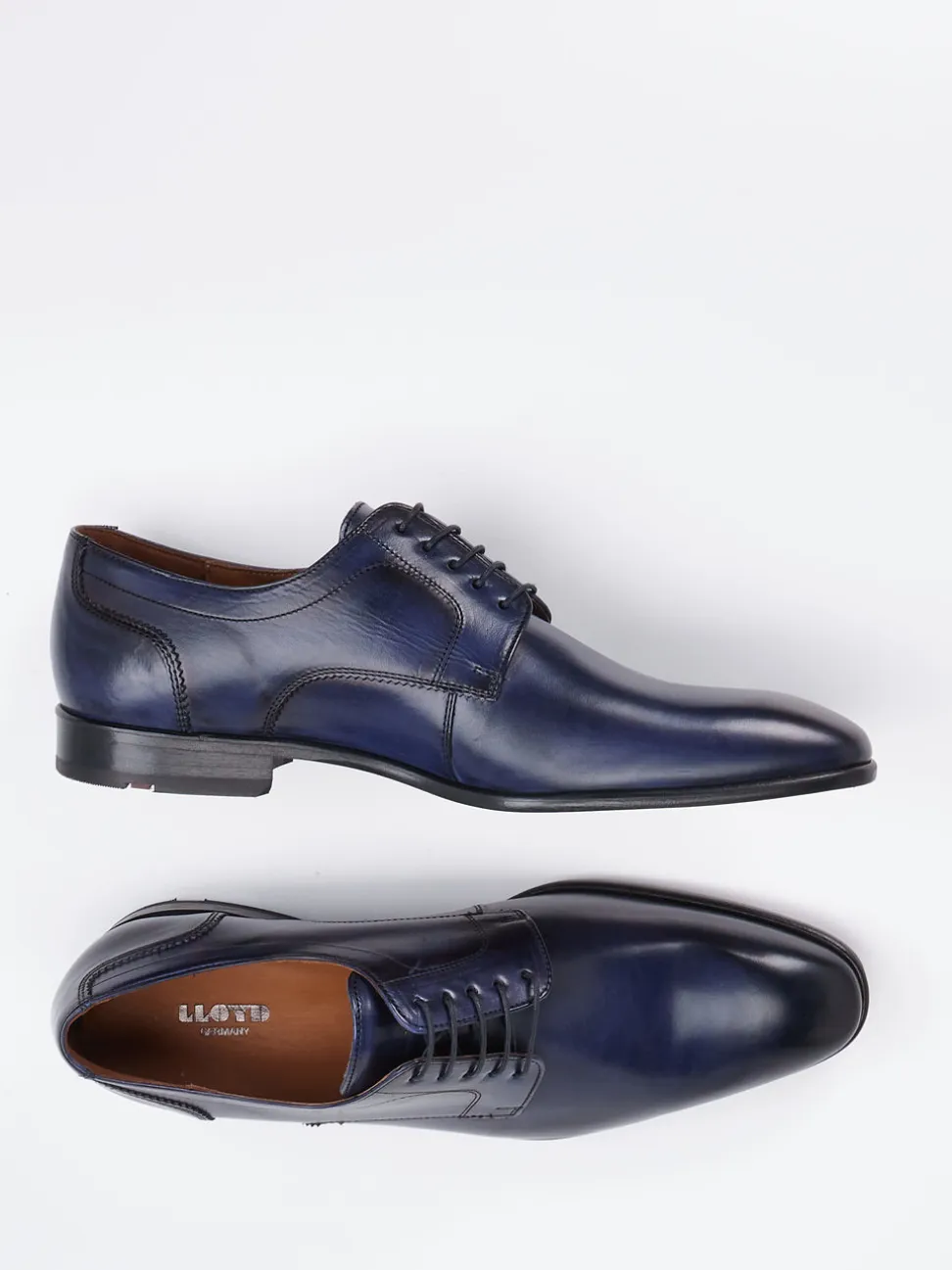 Lloyd – Derby-Schuhe aus Kalbleder Nachtblau