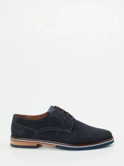 Lloyd – Derby-Schuhe aus Veloursleder Dunkelblau