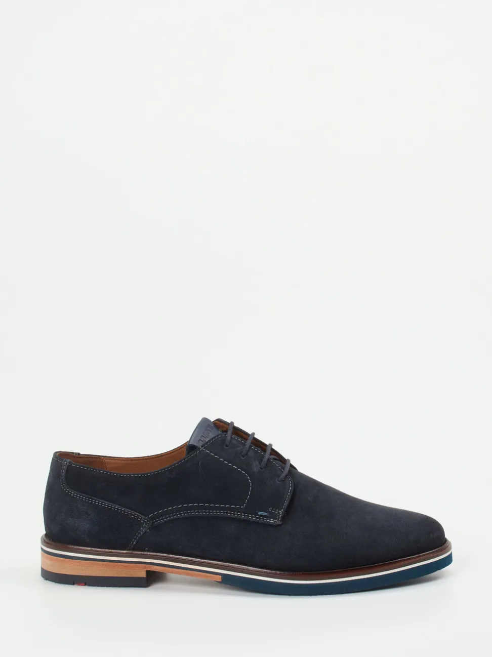 Lloyd – Derby-Schuhe aus Veloursleder Dunkelblau
