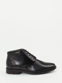 Lloyd – Desert Boots aus Glattleder schwarz