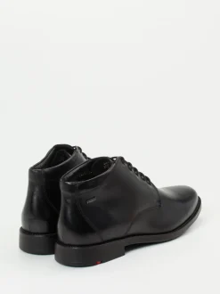 Lloyd – Desert Boots aus Glattleder schwarz