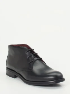 Lloyd – Desert Boots aus Hochglanzleder schwarz