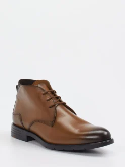 Lloyd – Desert Boots aus Kalbleder braun glänzend