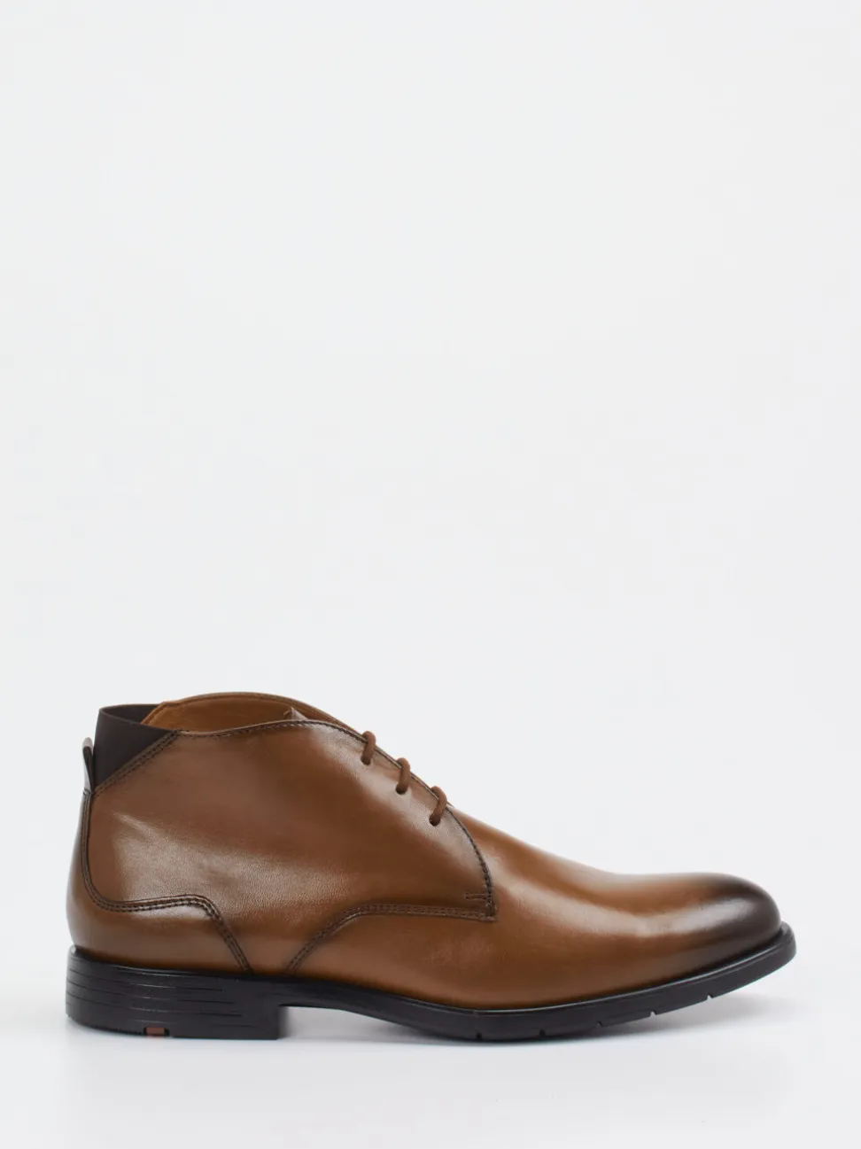 Lloyd – Desert Boots aus Kalbleder braun glänzend