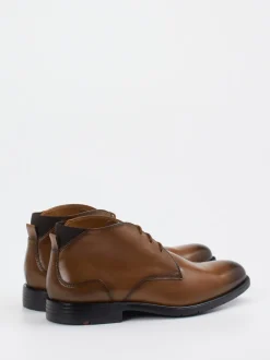 Lloyd – Desert Boots aus Kalbleder braun glänzend