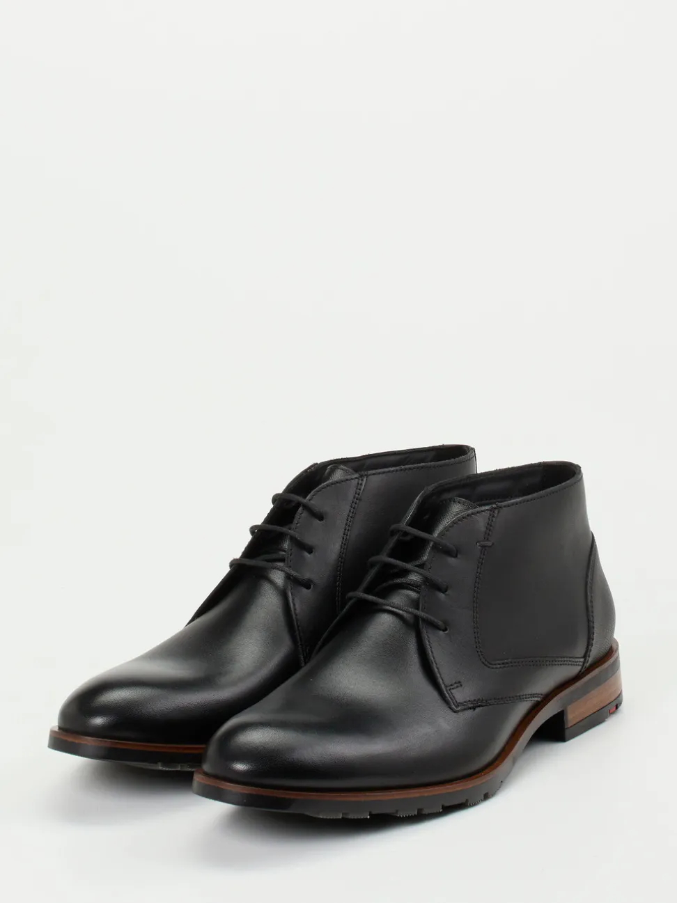 Lloyd – Desert Boots aus Kalbleder schwarz
