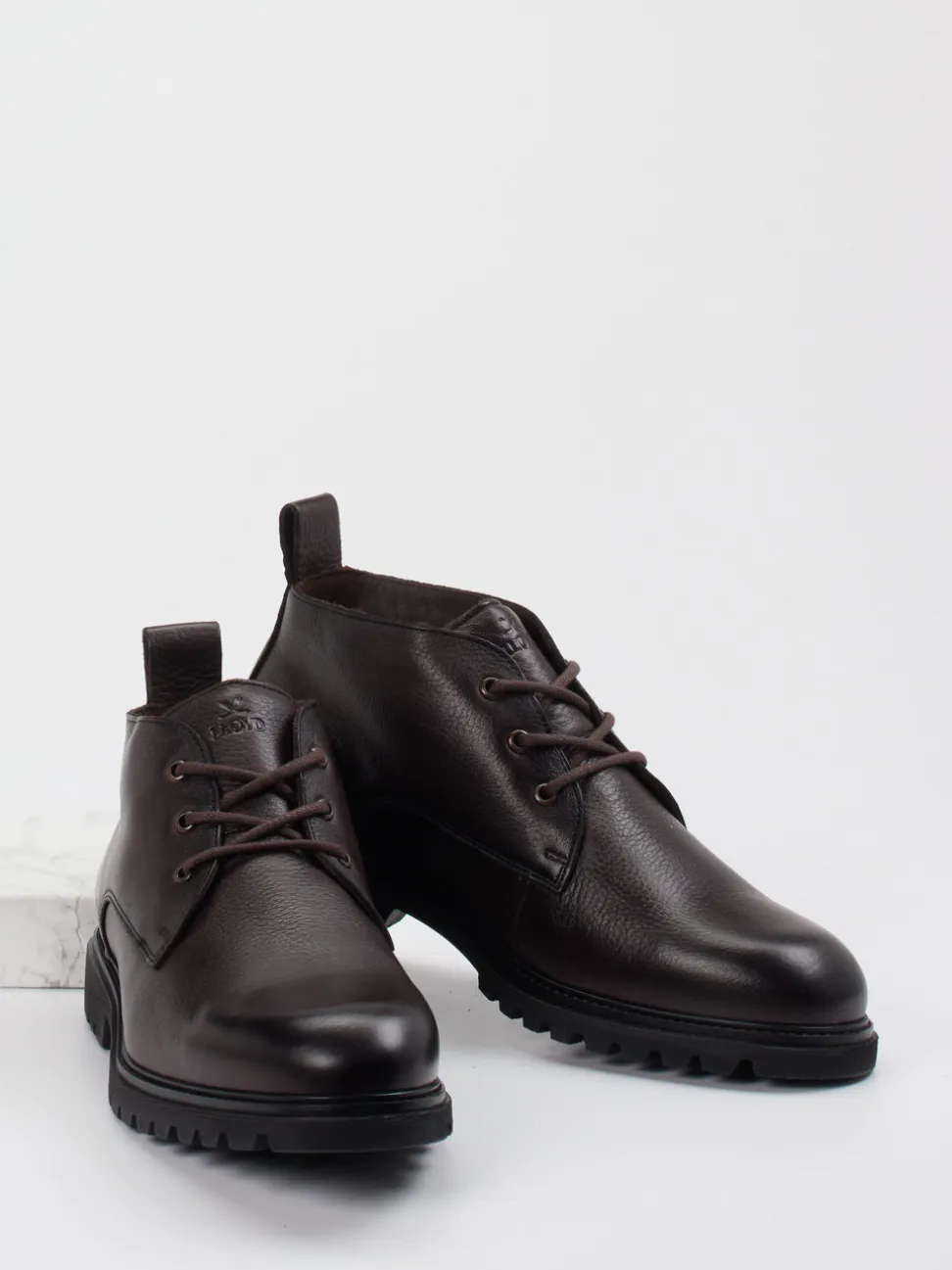 Lloyd – Desert Boots aus Kalbleder Dunkelbraun