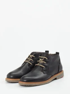 Lloyd – Desert Boots aus Kalbleder Schwarzgrau