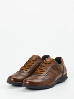 Lloyd – Leder-Sneaker aus Glattleder in Braun