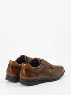 Lloyd – Leder-Sneaker aus Glattleder in Braun