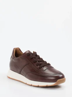 Lloyd – Leder-Sneaker aus Kalbleder Dunkelbraun