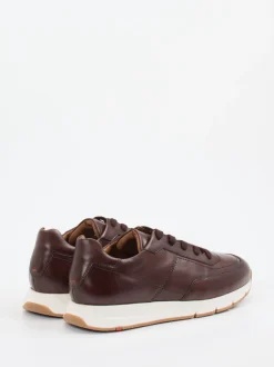 Lloyd – Leder-Sneaker aus Kalbleder Dunkelbraun