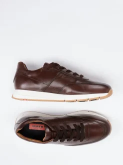 Lloyd – Leder-Sneaker aus Kalbleder Dunkelbraun