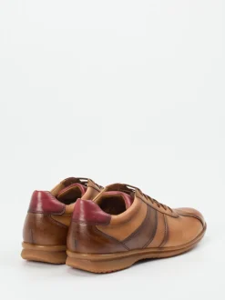 Lloyd – Leder-Sneaker aus Kalbleder Cognacbraun