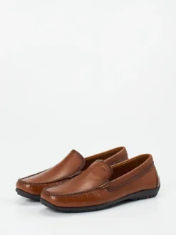 Lloyd – Loafer aus Kalbleder in Cognacbraun