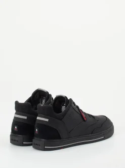 Lloyd – Mid-Top Sneaker aus Kalbleder schwarz