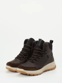 Lloyd – Outdoor-Boots aus Glatt- und Veloursleder braun
