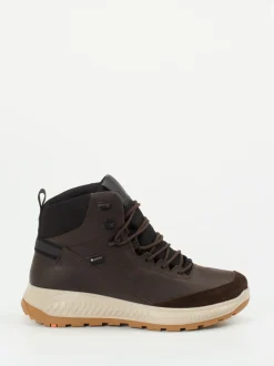 Lloyd – Outdoor-Boots aus Glatt- und Veloursleder braun