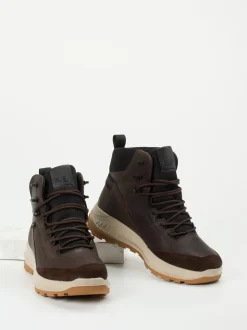 Lloyd – Outdoor-Boots aus Glatt- und Veloursleder braun