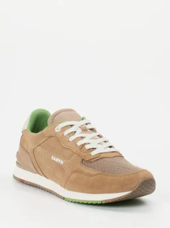 Lloyd – Retro-Sneaker aus Veloursleder Sandbraun