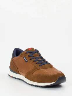 Lloyd – Retro-Sneaker aus Veloursleder braun