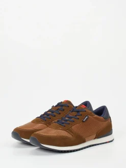 Lloyd – Retro-Sneaker aus Veloursleder braun