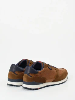 Lloyd – Retro-Sneaker aus Veloursleder braun