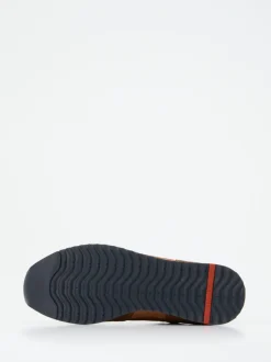 Lloyd – Retro-Sneaker aus Veloursleder braun