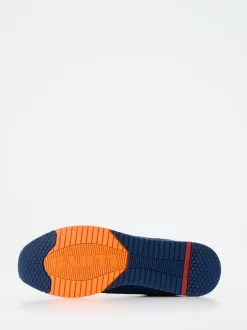Lloyd – Retro-Sneaker aus Veloursleder Marineblau