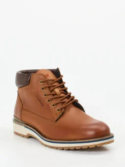 Lloyd – Schnürboots aus Glattleder cognacbraun